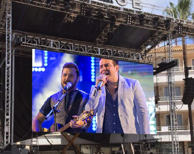 LED en conciertos y eventos